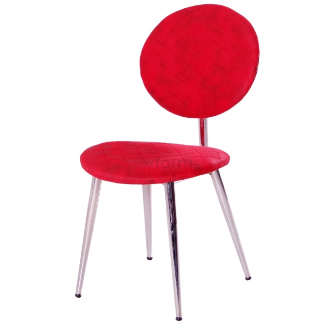 Tango Kumaş Döşeme Sandalye Kırmızı